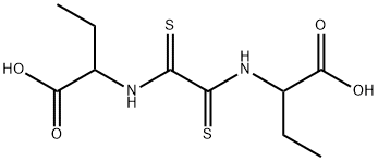 N,N'-Bis(1-carboxypropyl)ethanebisthioamide Struktur