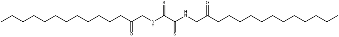 N,N'-Bis(dodecyloxycarbonylmethyl)ethanebisthioamide Struktur