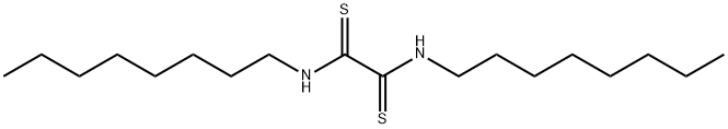 N,N'-Di(octyl)ethanebisthioamide 结构式