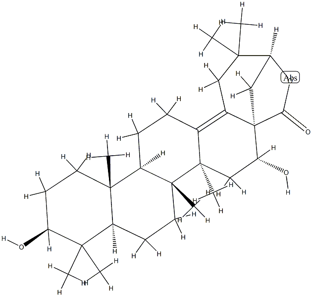 63904-11-0 3β,16α,21β-Trihydroxyolean-13(18)-en-28-oic acid γ-lactone