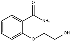 o-(β-Hydroxyethoxy)benzamide Struktur