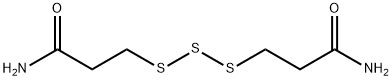 3,3'-ペルトリチオビスプロピオンアミド 化学構造式