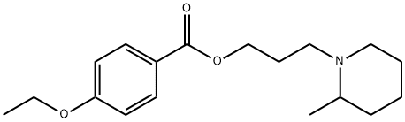 3-(2-Methylpiperidino)propyl=p-ethoxybenzoate Struktur