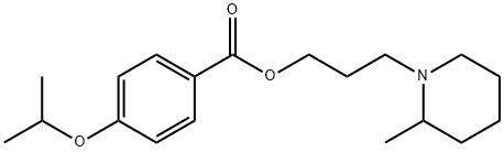 3-(2-Methylpiperidino)propyl=p-isopropoxybenzoate,63916-92-7,结构式