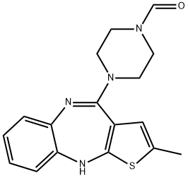 奥氮平N甲酰杂质, 639460-79-0, 结构式