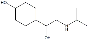 4-Hydroxy-α-(isopropylaminomethyl)cyclohexanemethanol Struktur