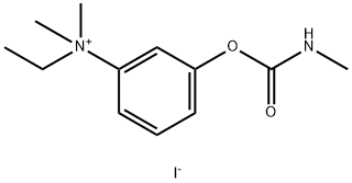N-エチル-N,N-ジメチル-3-[[(メチルアミノ)カルボニル]オキシ]ベンゼンアミニウム·ヨージド 化学構造式