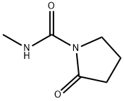 1-Pyrrolidinecarboxamide,N-methyl-2-oxo-(9CI) Struktur