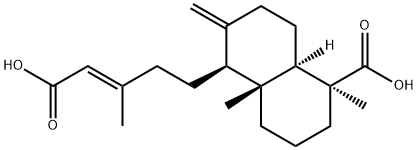 agathic acid Structure