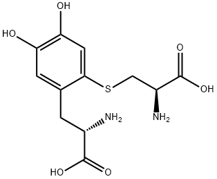 6-S-cysteinyldopa Struktur