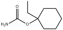 1-エチルシクロヘキシル=カルバマート 化学構造式