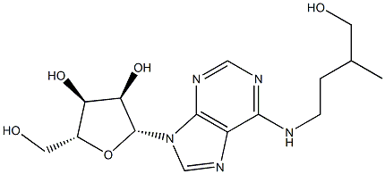 R-(-)-DIHYDROZEATIN RIBOSIDE(R-DZR) Struktur