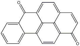 Benzo(A)pyrene-1,6-dione, radical ion(1-) Struktur