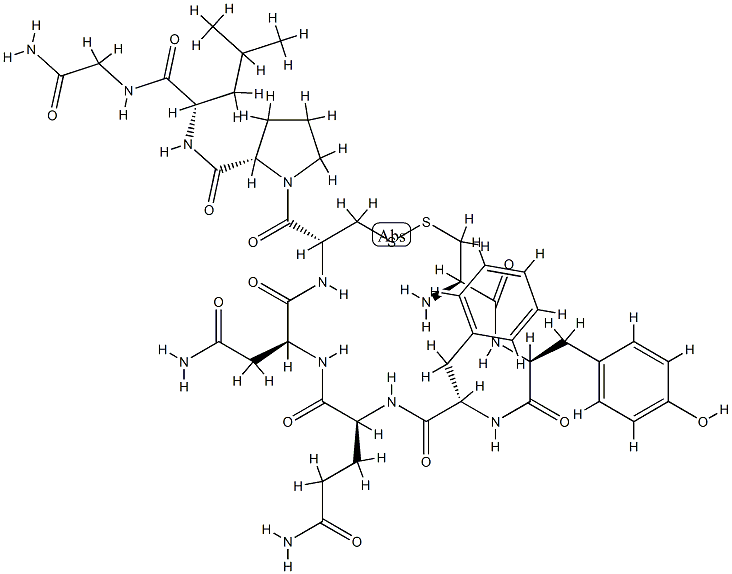 oxypressin Structure