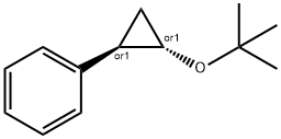 Benzene, [(1R,2S)-2-(1,1-dimethylethoxy)cyclopropyl]-, rel- (9CI) Structure
