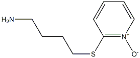1-Butanamine,4-[(1-oxido-2-pyridinyl)thio]-(9CI) Structure