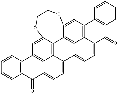 17,18-dihydrodinaphtho[1',2',3':3,4;3'',2'',1'':9,10]perylo[1,12-efg][1,4]dioxocin-5,10-dione Structure