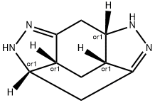 3,5-Methanobenzo[1,2-c:5,4-c]dipyrazole,1,3a,4,4a,5,6,8,8a-octahydro-,(3aR,4aR,5S,8aS)-rel-(9CI) Structure