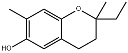 2H-1-Benzopyran-6-ol,2-ethyl-3,4-dihydro-2,7-dimethyl-(9CI) Structure