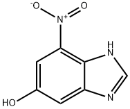 1H-Benzimidazol-5-ol,7-nitro-(9CI) Struktur