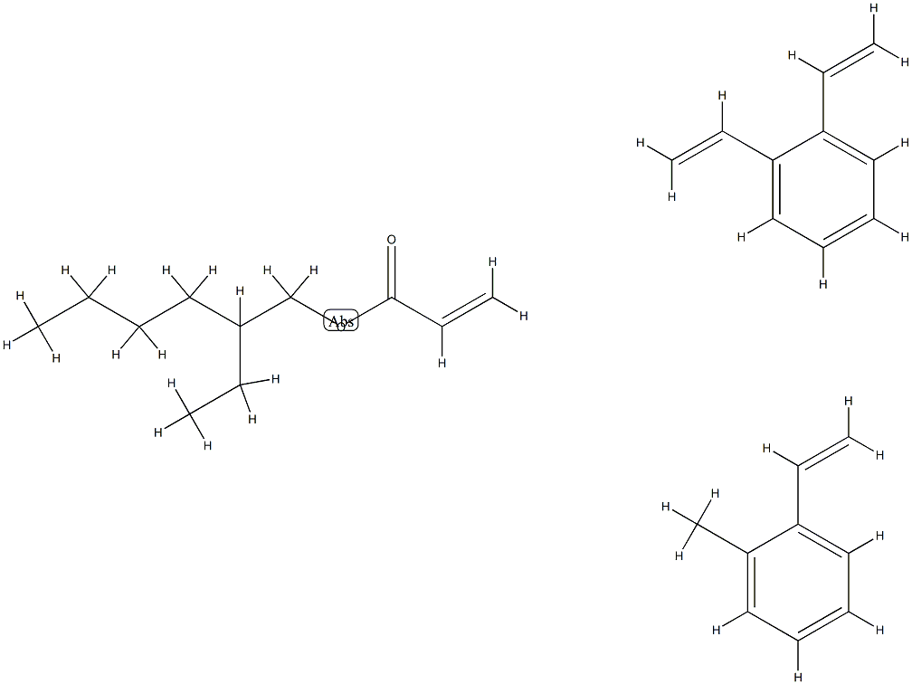 2-Propenoic acid, 2-ethylhexyl ester, polymer with diethenylbenzene and ethenylmethylbenzene|