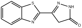 3H-Pyrazol-3-one,5-(2-benzothiazolyl)-2,4-dihydro-(9CI) Structure