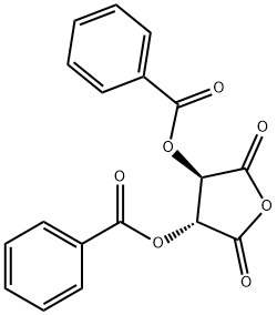 (+)-DIBENZOYL-L-TARTARIC ANHYDRIDE Structure