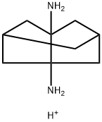 2,5-Methanopentalene-3a,6a(1H,4H)-diamine,  tetrahydro-,  conjugate  monoacid  (9CI) 结构式