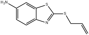 6-Benzothiazolamine,2-(2-propenylthio)-(9CI) Struktur