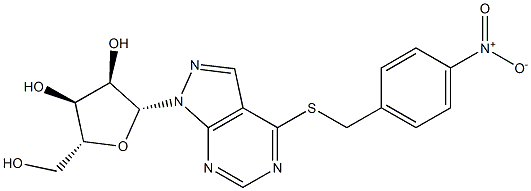 nitrobenzylthioformycin Struktur
