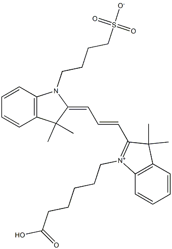Cy3 Acid(mono SO3) Struktur