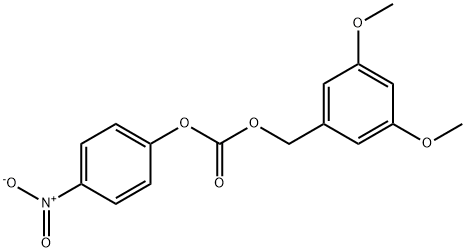 3,5-Dimethoxybenzyl 4-Nitrophenyl Carbonate Structure