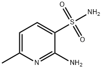3-Pyridinesulfonamide,2-amino-6-methyl-(9CI) Struktur