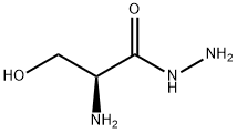 DL-Serine hydrazide 化学構造式