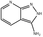 3-amino-1H-pyrazolo<3,4-b>pyridine Struktur