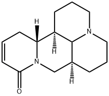 槐果碱 结构式