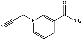 3-Pyridinecarboxamide,1-(cyanomethyl)-1,4-dihydro-(9CI) Struktur