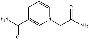 1-(2-氨基-2-氧代乙基)-1,4-二氢吡啶-3-甲酰胺, 64881-21-6, 结构式