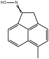 1-Acenaphthenone,5-methyl-,oxime(5CI) Struktur