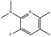 2-Pyridinamine,3-fluoro-N,N,5,6-tetramethyl-(9CI) Structure