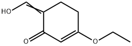 2-Cyclohexen-1-one,3-ethoxy-6-(hydroxymethylene)-(7CI,9CI) Struktur