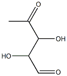 Pentos-4-ulose, 5-deoxy- (9CI) Structure
