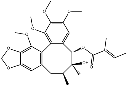 五味子酯甲 结构式