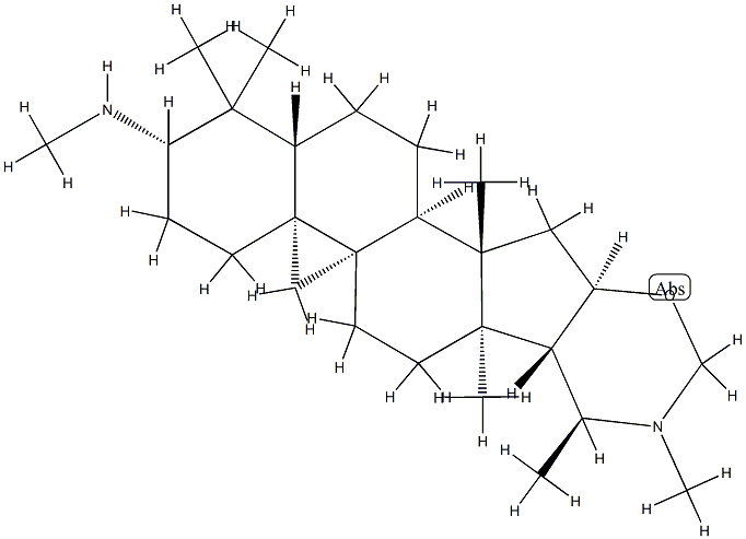 Buxozine C Struktur
