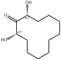 Cyclododecanone, 2,12-dihydroxy-, (2R,12S)-rel- (9CI) Structure