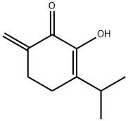 2-Cyclohexen-1-one,2-hydroxy-6-methylene-3-(1-methylethyl)-(9CI) 结构式