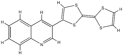 649774-46-9 Quinoline, 3-[2-(1,3-dithiol-2-ylidene)-1,3-dithiol-4-yl]-
