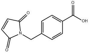 4-(2-N-Maleimido)methyl benzoic acid, 64987-81-1, 结构式