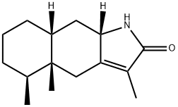 65012-44-4 (4aR)-1,4,4a,5,6,7,8,8aβ,9,9aβ-Decahydro-3,4aβ,5β-trimethyl-2H-benz[f]indol-2-one