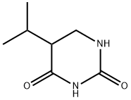 2,4(1H,3H)-Pyrimidinedione,dihydro-5-(1-methylethyl)-(9CI) Structure